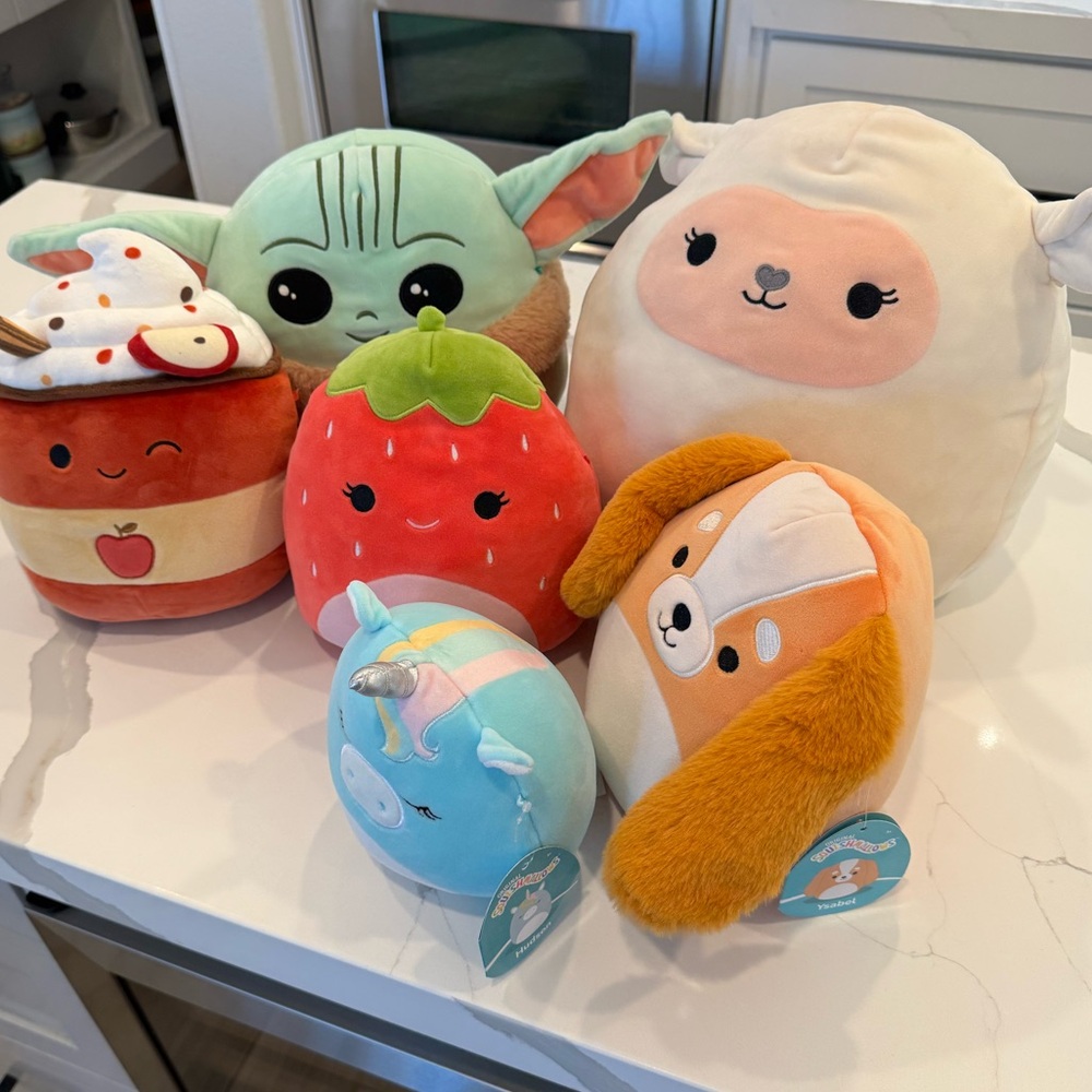 Cute Plush Toy Collection bundle of 6